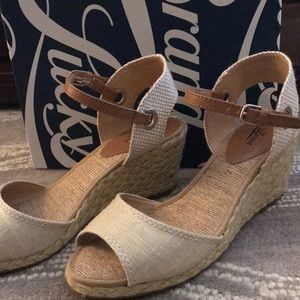 Lucky brand summer wedges